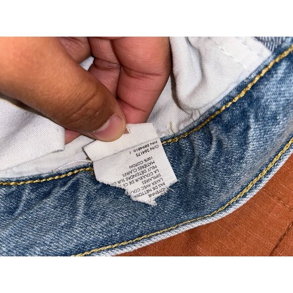 Cos Straight Leg High Rise Blue Denim Jeans Mens Size 32/32 - Picture 11 of 12